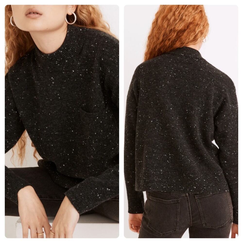 Madewell Donegal Redmond Mockneck Pocket Donegal Storm